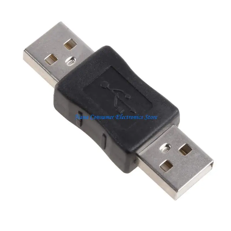 G7NE 1 듀얼 USB 2.0 변환 어댑터, USB 남성-USB 남성 코드 케이블 커플러 체인저 어댑터 커넥터 변환기