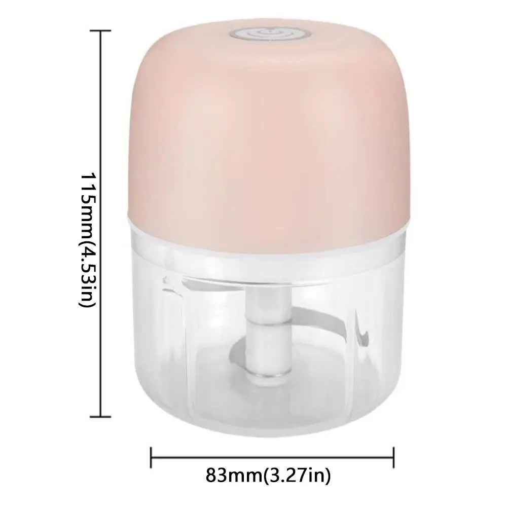 Description Picture 2 of itemPortable Electric Garlic Masher USB Charging Multifunctional Garlic Presser Efficient 250ML Capacity Food Processor Home Cooking
