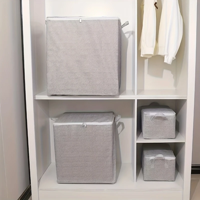 1 PC Bedding,Clothing Storage Bag,Household Large Capacity Clothing,Cotton Quilt Reinforcement,Moving,Packing and Organizing Bag