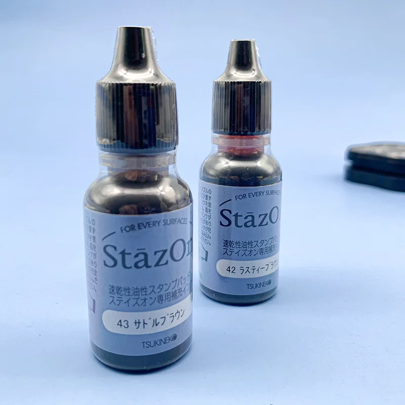 Alcohol Marker Ink Refill Tsukineko Stazon Oil-Based Fast Dry 15ml Japan