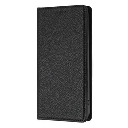Retro Magnetic Wallet Anti - theft Leather Flip Case - Moto G62 5G (Black)