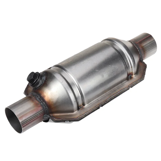 Universal 2" 51mm Catalytic Converter w/Guard Shield Stainless Steel