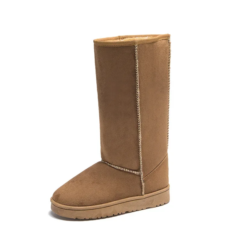 Women Tall Winter Black Boots 2023 Fashion Snow Boots Women's Thick Bottom Non-slip Boot Size 41 Hot Sale Warm Shoes Botas Mujer