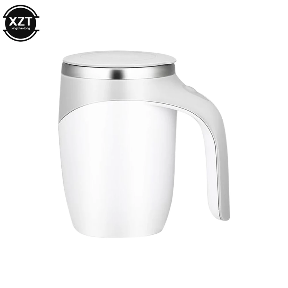 Automático portátil auto agitação magnética caneca de aço inoxidável diferença temperatura copo mistura café liquidificador misturador inteligente