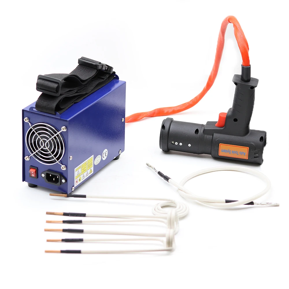 Induction Heater 1500W Magnetic Induction Heater Portable Flameless Induction Heater Circuit DIY Car Repair Bolt Remover Tools