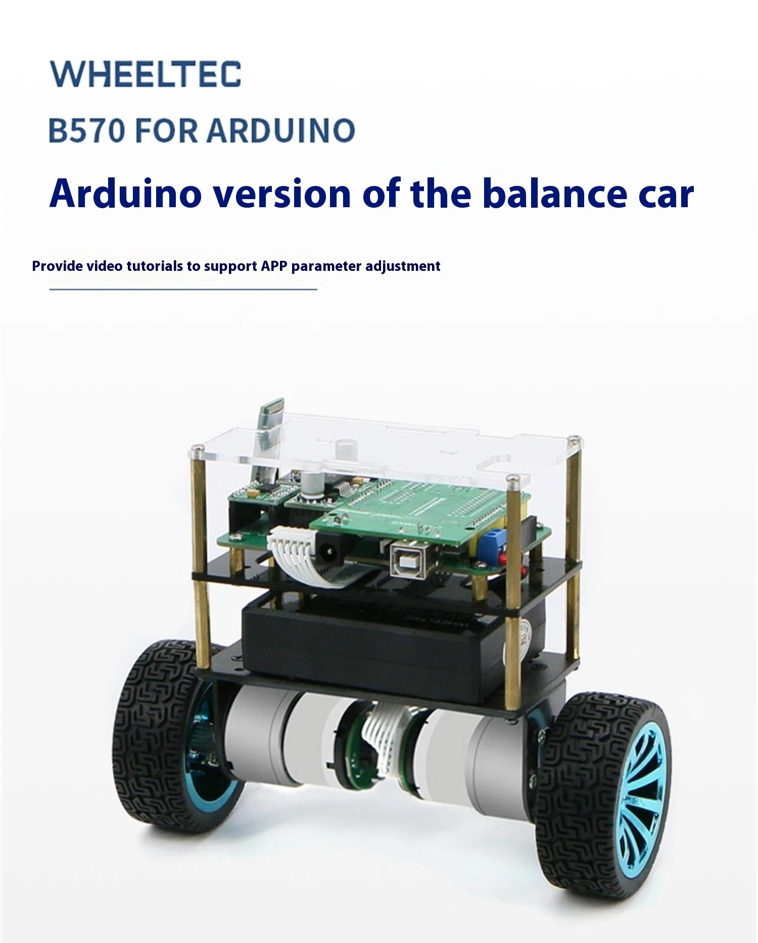 WHEELTEC B570 FOR ARDUINO Arduino two-wheel self-balancing car