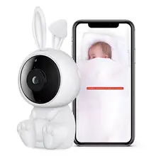 

Wireless Intelligent Video Color Baby Nanny Security Monitor Voice Calling Super Wide-angle Lens 1080p Vision intercom Camera