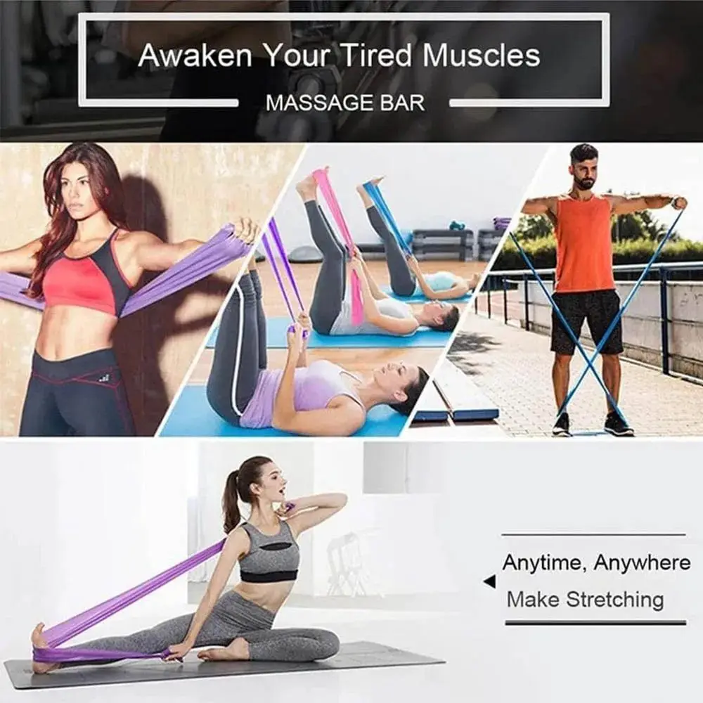 Versatile Resistance Exercise Bands for Fitness and Physical Therapy