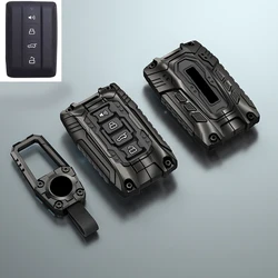 Stylish TPU Car Key Case with Keychain Holder Accessory (A Black set)