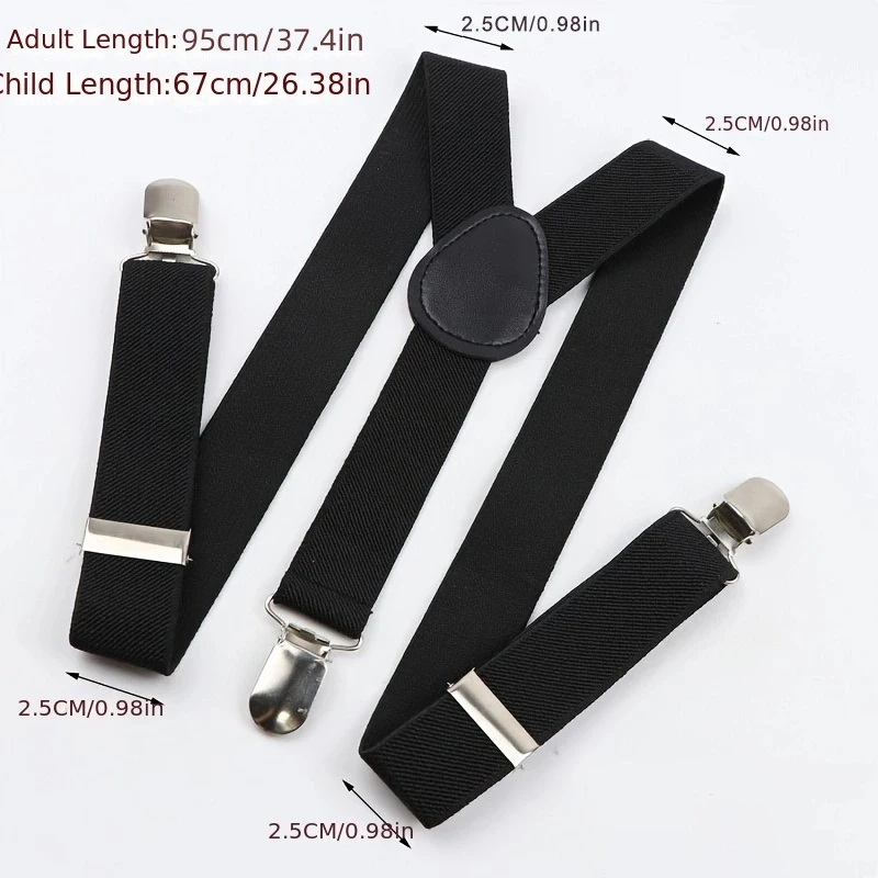 Men Suspenders Braces Men Suspenders High Elastic Adjustable 3 Strong Clips Heavy Duty W Trousers Braces Pants Holder Wedding Wear