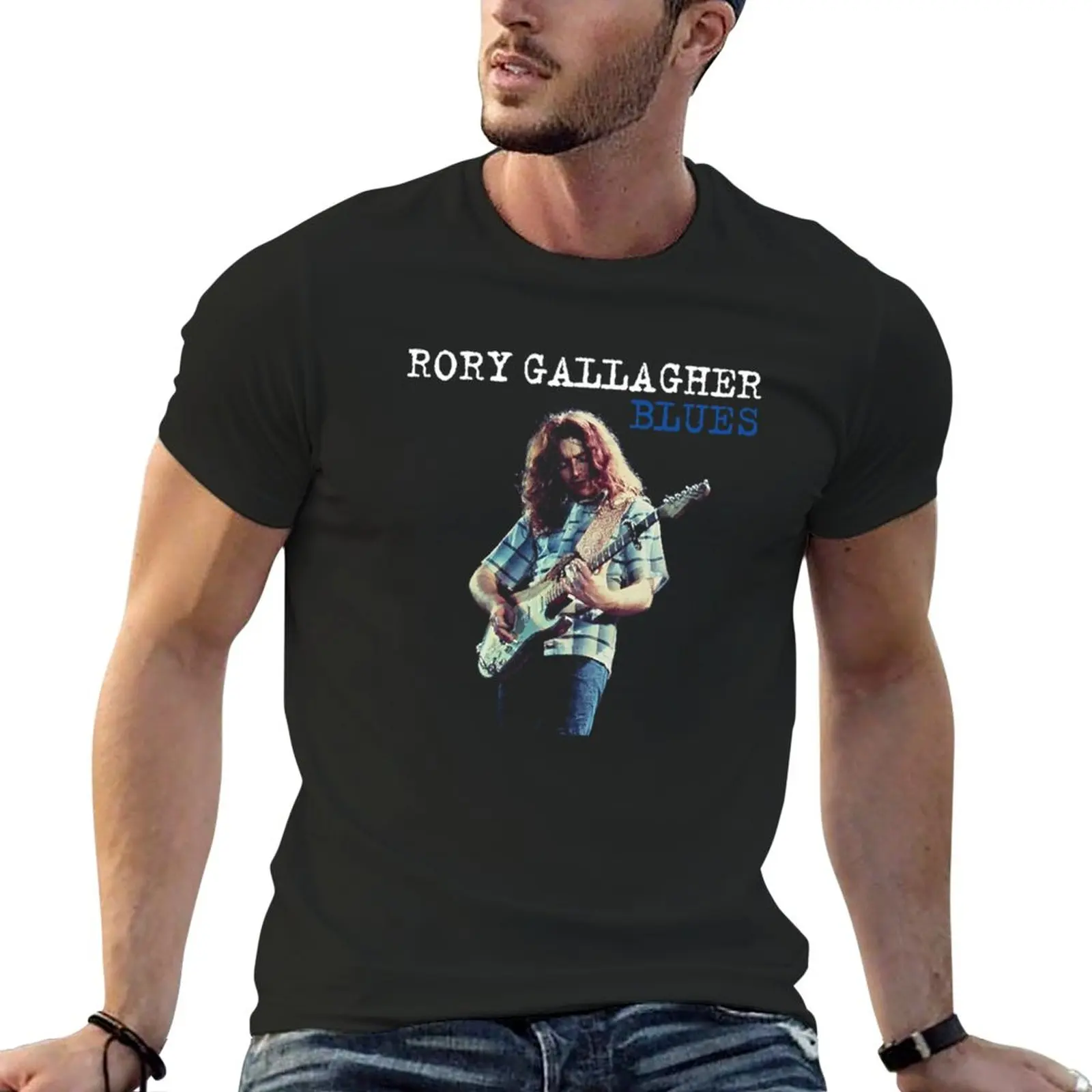 

New Rory Gallagher Blue , T-Shirt quick-drying t-shirt T-shirt for a boy mens t shirts