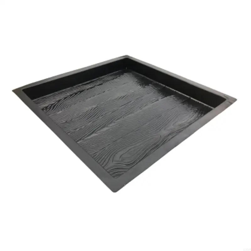 Imitation Wood Grain DIY Stepping Stone Mold for Path Maker Paving Cement Brick Mould Pavement Road Mould
