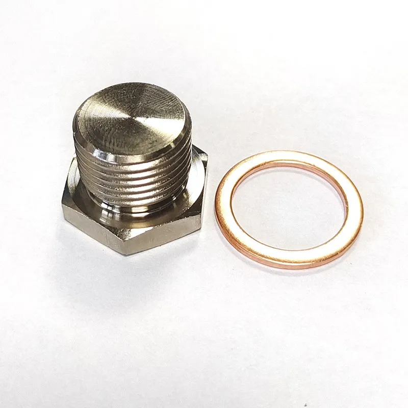 OD Exhaust Pipe Fitting, Lambda Converter O2 Oxygen sensor plug, Universal thread M18*1.5, Factory/customize 4