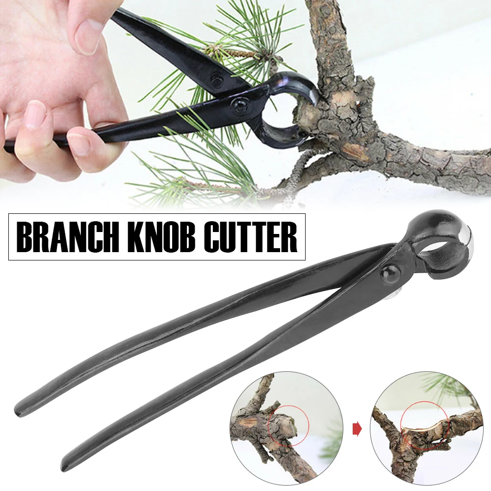 Description Picture 2 of item1PCS 8.27 Inch Branch Cutter Professional Bonsai Tools Heavy Duty Concave Cutter Knob Cutter Plants Pruner Garden Pruning Tools
