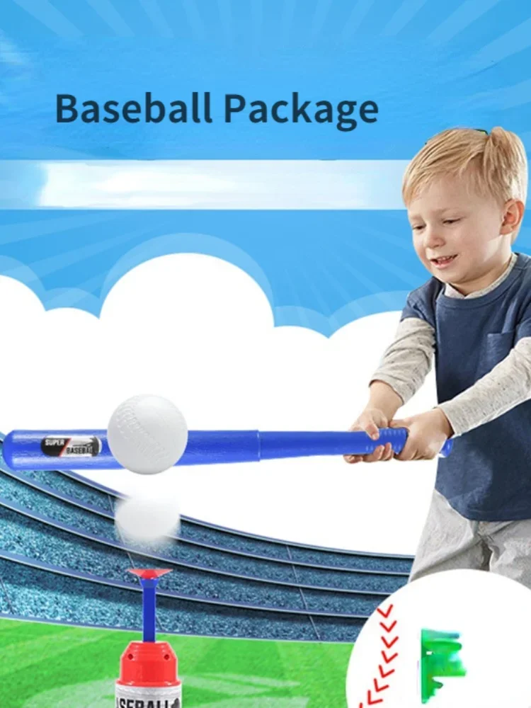 Children Baseball Automatic Ball Machine Outdoor Toy Catapult Baseball Parent-child Interactive Sports Puzzle game Set
