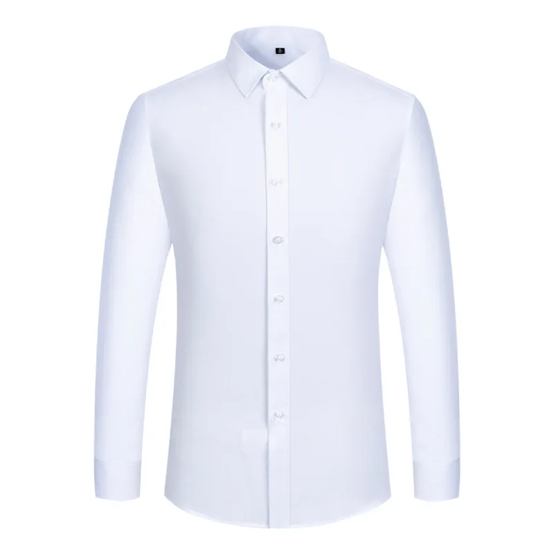 

New Long Sleeve Pure Blue Shirt for Men Long Sleeve Shirt for Men 40% Cotton