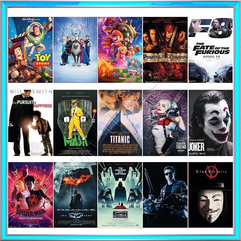 

GILDED Oscar Card 3D Paper Engraving Painting Limited Sale Movie History Legend Naked Eye 3D Painting Blind Box Very Collectible