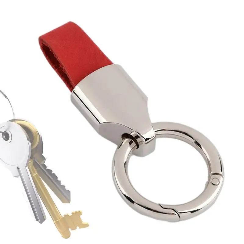 Alibaba Leather Strap Keychain Wholesale Luxury Men Women Key