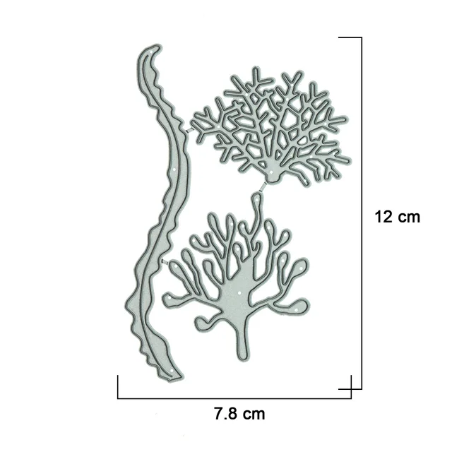 Printable Coral Stencil
