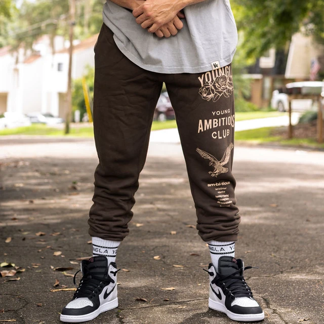 Men's Sweatpants American Style Fashion Brand Clothing Spring Autumn New  Sports Casual Pants Gym Running Training Jogging Pants - AliExpress