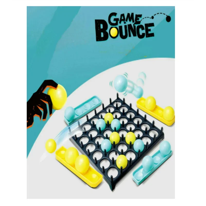 Board Game Toddler Toss Ball Kids Ball Bouncing Game Parent-child Interaction Game Fun Party Play Toy Child Boy Girl Educational 3