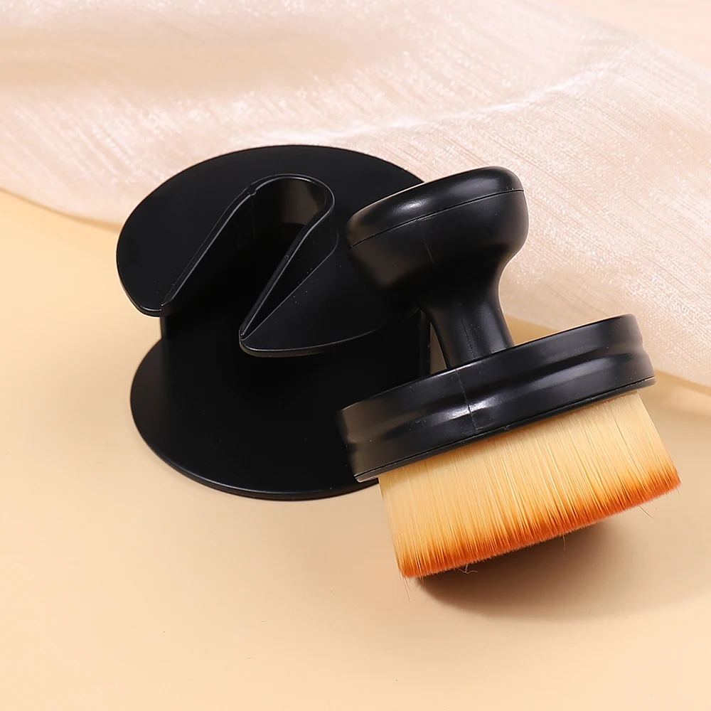 1PCS Simple Push-Pull Nails Art Brush Dust Cleaning Make Up Brush Manicure Accessories equipment Tools 2