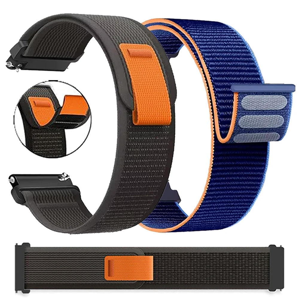 Premium Nylon Magnetic Buckle Strap - 20/22mm Adjustable Watch Band Bracelet