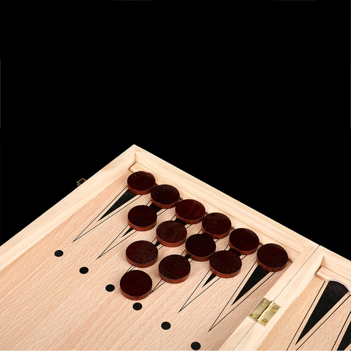 3 in 1 Folding Wooden Chess Board For Adults Chess Checkers Backgammon board game foldable chess board folding chess board