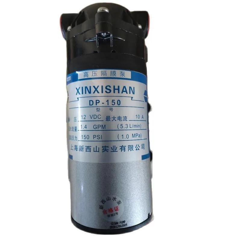 Bomba d Água Pequena Elétrica o Embutida 12 Volts de Alta Pressã