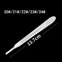 5pcs Carving Metal Scalpel Handle Carbon Steel Scalpel DIY Cutting Tools 3# 4#/7# 3