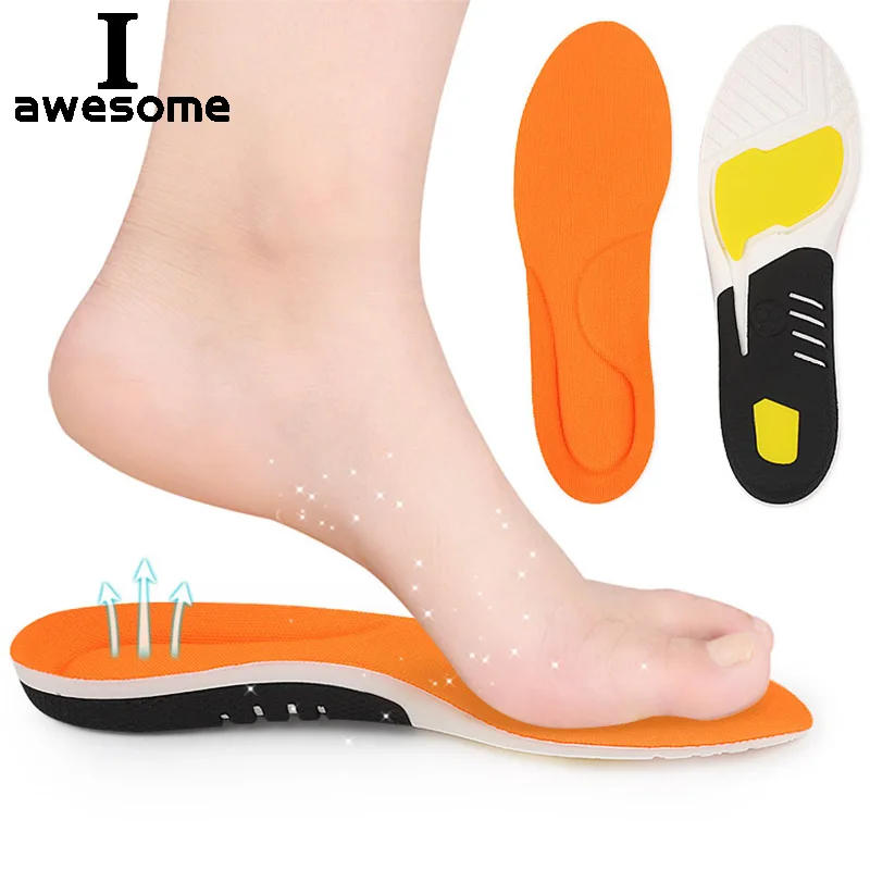 

New Insoles for shoes Heel Pad cushions shock absorption breathable comfortable foot pain relieve shoe insoles for men and women