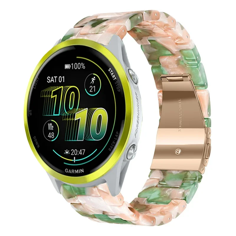 Comfortable Resin Strap Bracelet - 20mm & 22mm - for Smartwatches