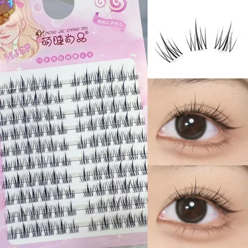 DIY Natural Fake Eyelash Clusters