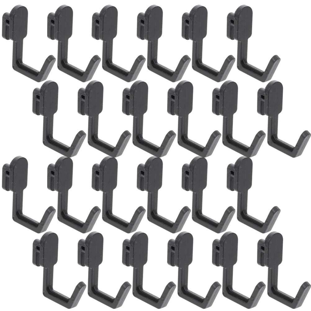 Generic 24 Pcs Peg Board Hook Pegboard J Shape Hooks Heavy Duty Best