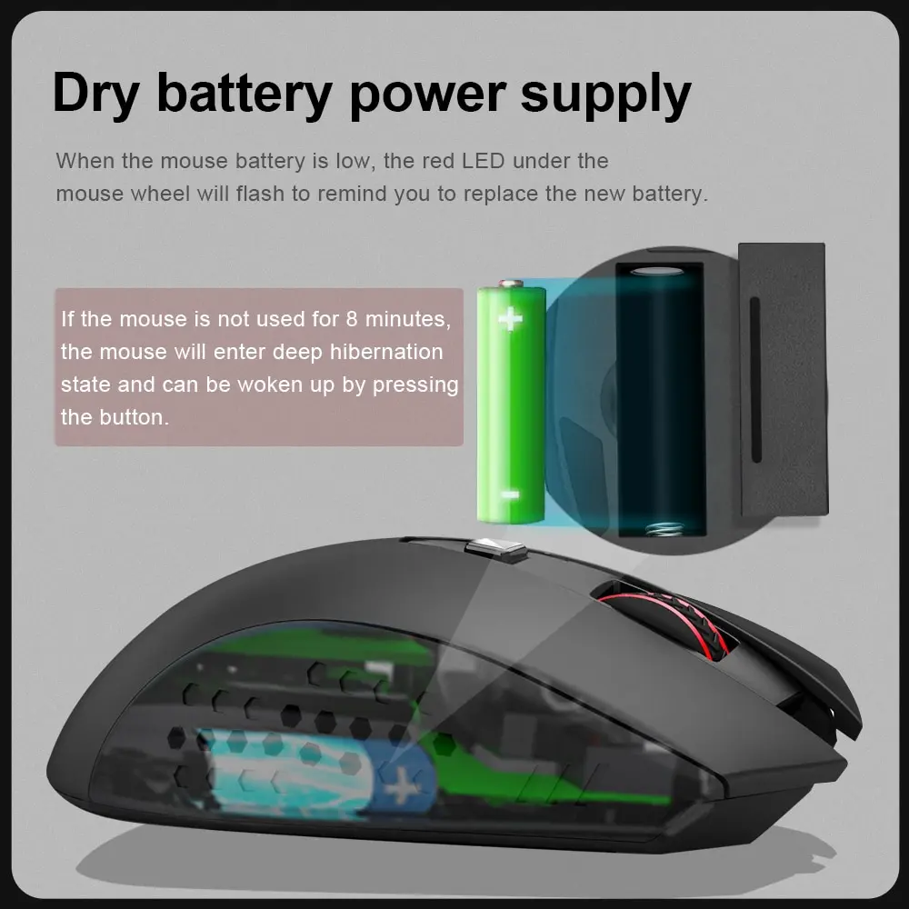 E-YOOSO X-26 USB 2.4G Wireless Gaming Mouse 4800 DPI 5 Buttons Optical Gamer Mice Ergonomic for Computer Laptop PC wireless mouse gaming mouse wireless gaming mouse ergonomic mouse wireless optical mouse