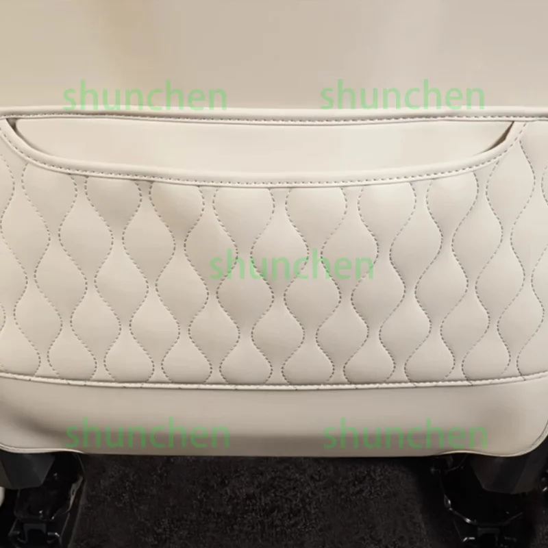 Car Rear Row Anti-kick Covers for BYD Song L Seat Back Kick Protector Dirt-proof Leather Fashion Interior Accessories