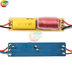 High - Power 2 - Way HiFi Crossover with Cable for Car Audio Enhancement (80W)