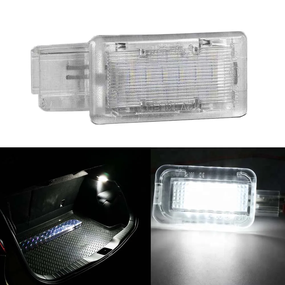 

12V LED Luggage Trunk Lamp For Cadillac ATS 2013-2017 CT6 2016-2017 SRX 10-16 XTS 13-17 White Luggage Compartment Light Assembly