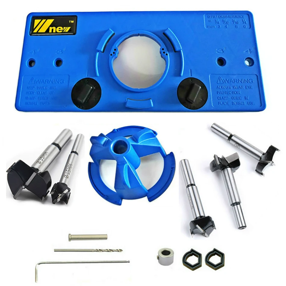 35MMConcealedCupStyleHingeJigBoringHoleDrillGuide35mmHinge