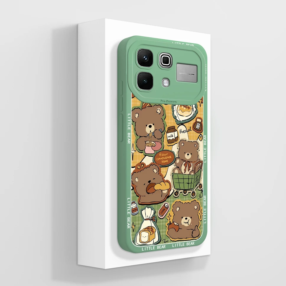Cute Strawberry Silicone Protective Back Cover Case