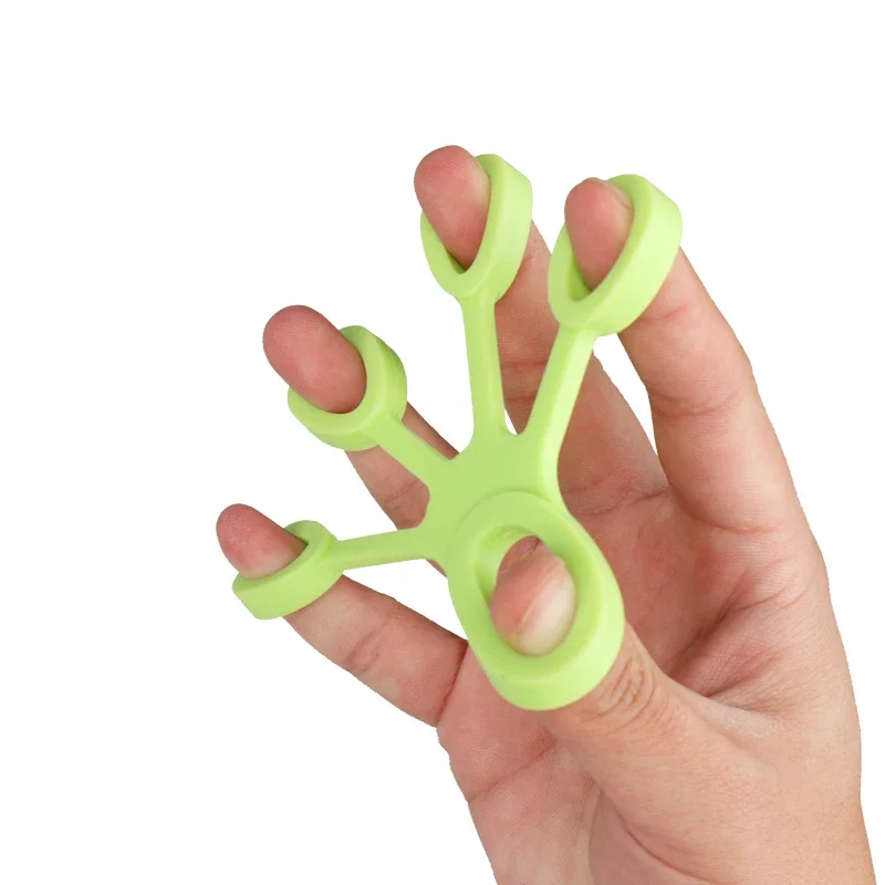 Hand Gripper Silicone Finger Expander Exercise Hand Grip Wrist Strength Trainer Finger Exerciser Resistance Bands Fitness Massag massage tool