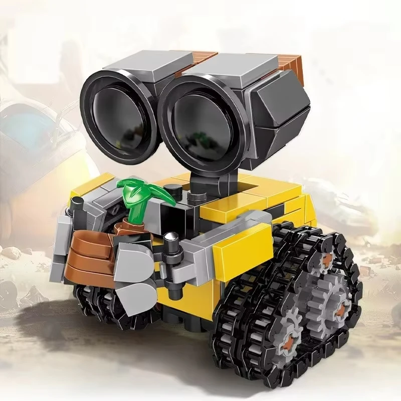 Mini Wally Building Blocks Kit MOC Multi Joint Movable Classic Movie Model Building Blocks Assembly Children's Toys Rising Gift - 5