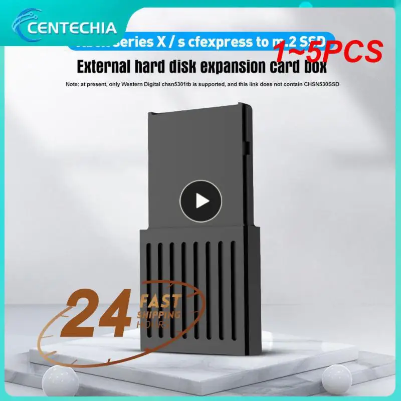 Коробка для преобразования жесткого диска 1 ~ 5 шт., замена для серии X/S M2, плата расширения, поддержка PCIe 4,0, аксессуары для игр