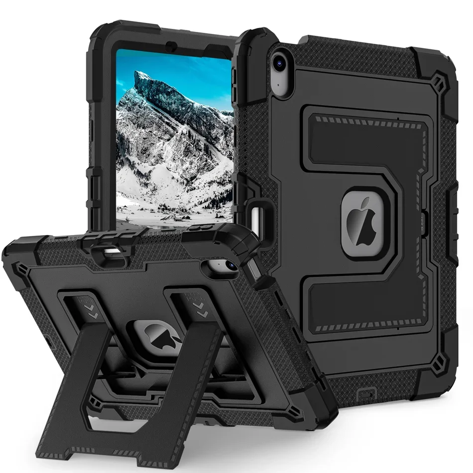 Shockproof Folding Stand Case for iPad - Premium Protective Cover