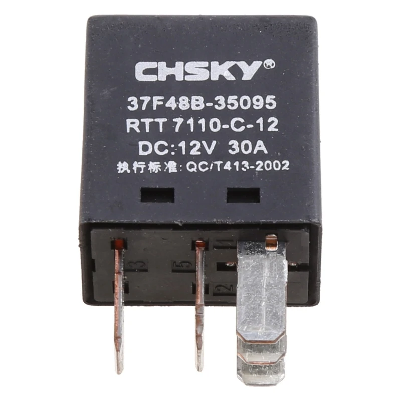 Universal Car Electrical Relay SPST 5 Terminal Relay 12V 40A Heavy Duty