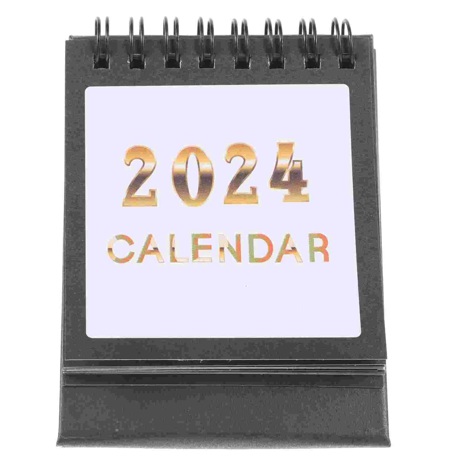 Book Desk Calendar Planner Small Calendar Small Desk Calendar Small Calendar for Desktop Office Home Countdown