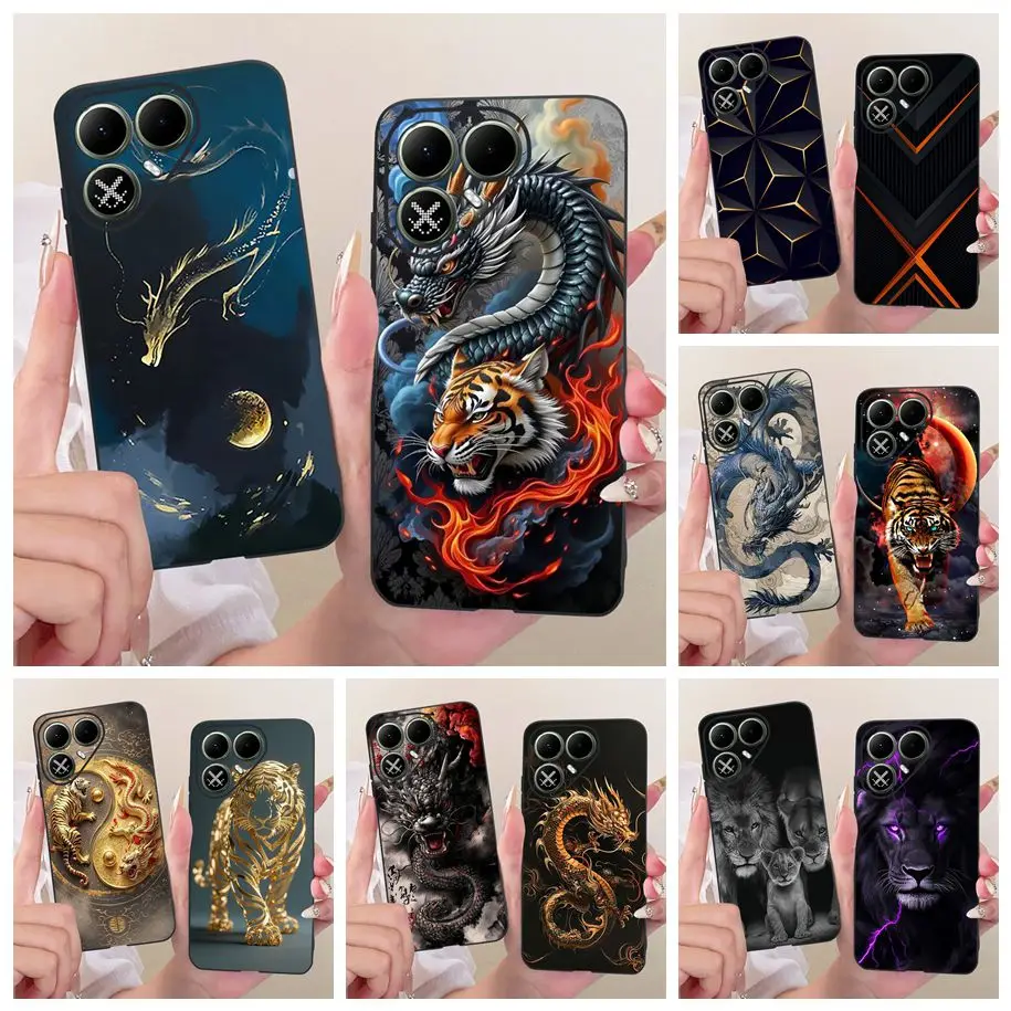 Popular Dragon Cool Cartoon Soft Silicone Phone Case