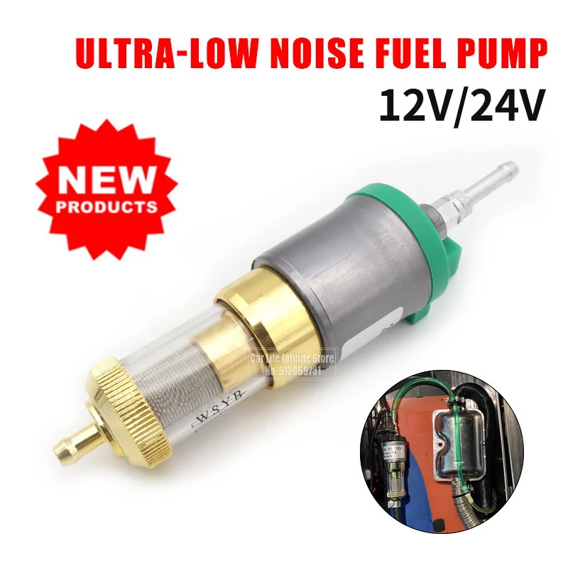 Fuel pump 12V/24V 1KW-5KW General Motors air diesel parking auto parts for car heaters