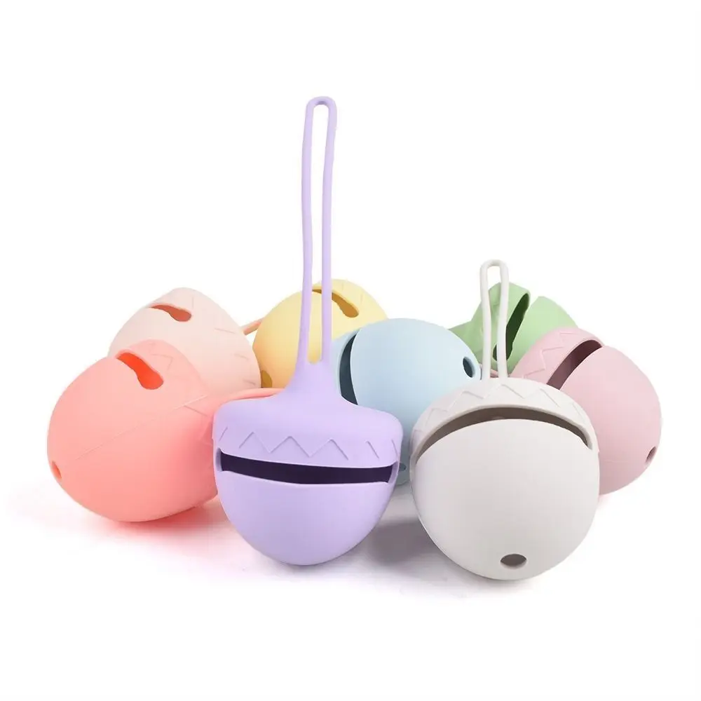 

Silicone Pinecone Shape Baby Feeding Supplies Pacifier Storage Box Nursing Accessory Nipple Container Box Soother Holder Box