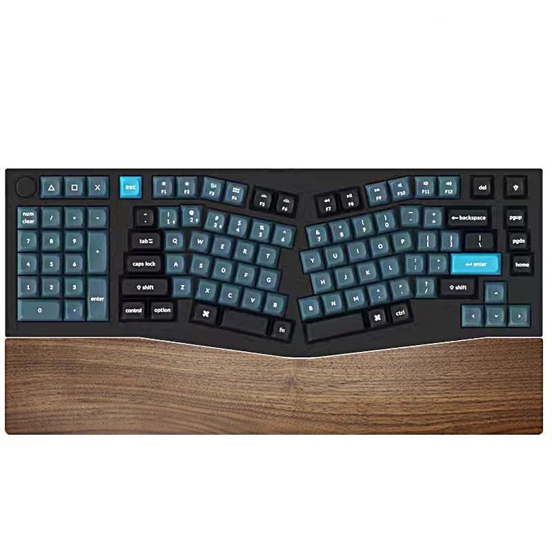 Wooden Wrist Rest Solid Wood Walnut For Keychron Q14 Pro Q13 Pro K15 Pro 6 S64227ac1bf3048779a0ec5d3e5133c54V